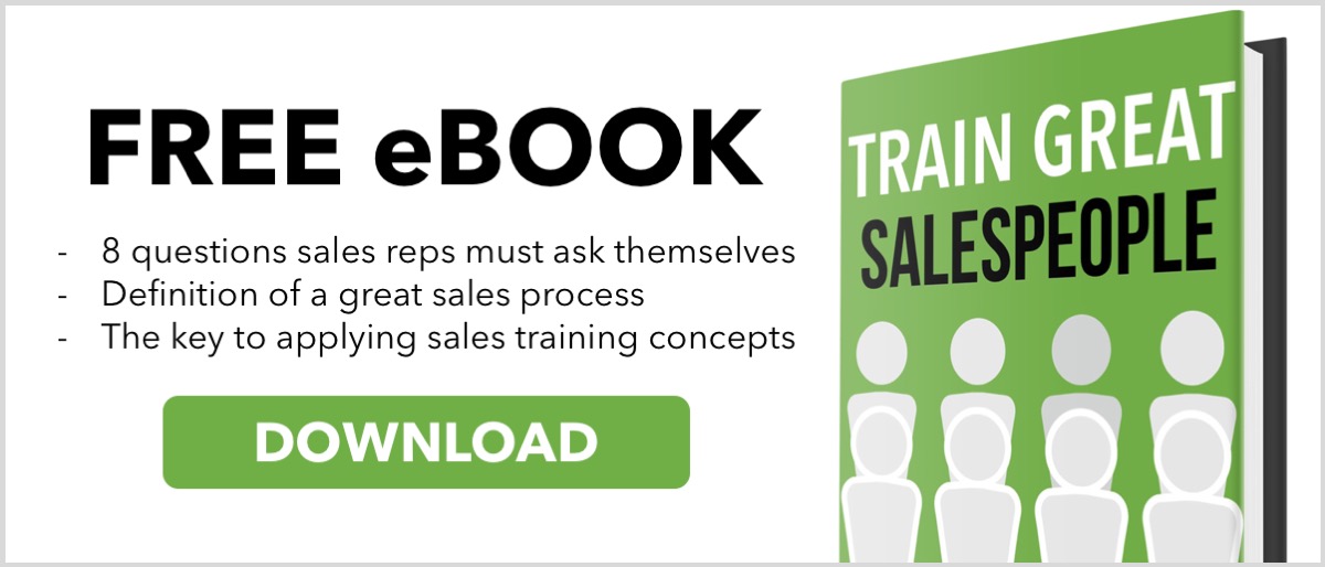 Free eBook - Train Great Salespeople