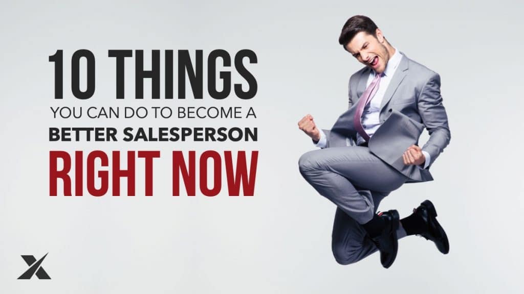 how to be better salesperson